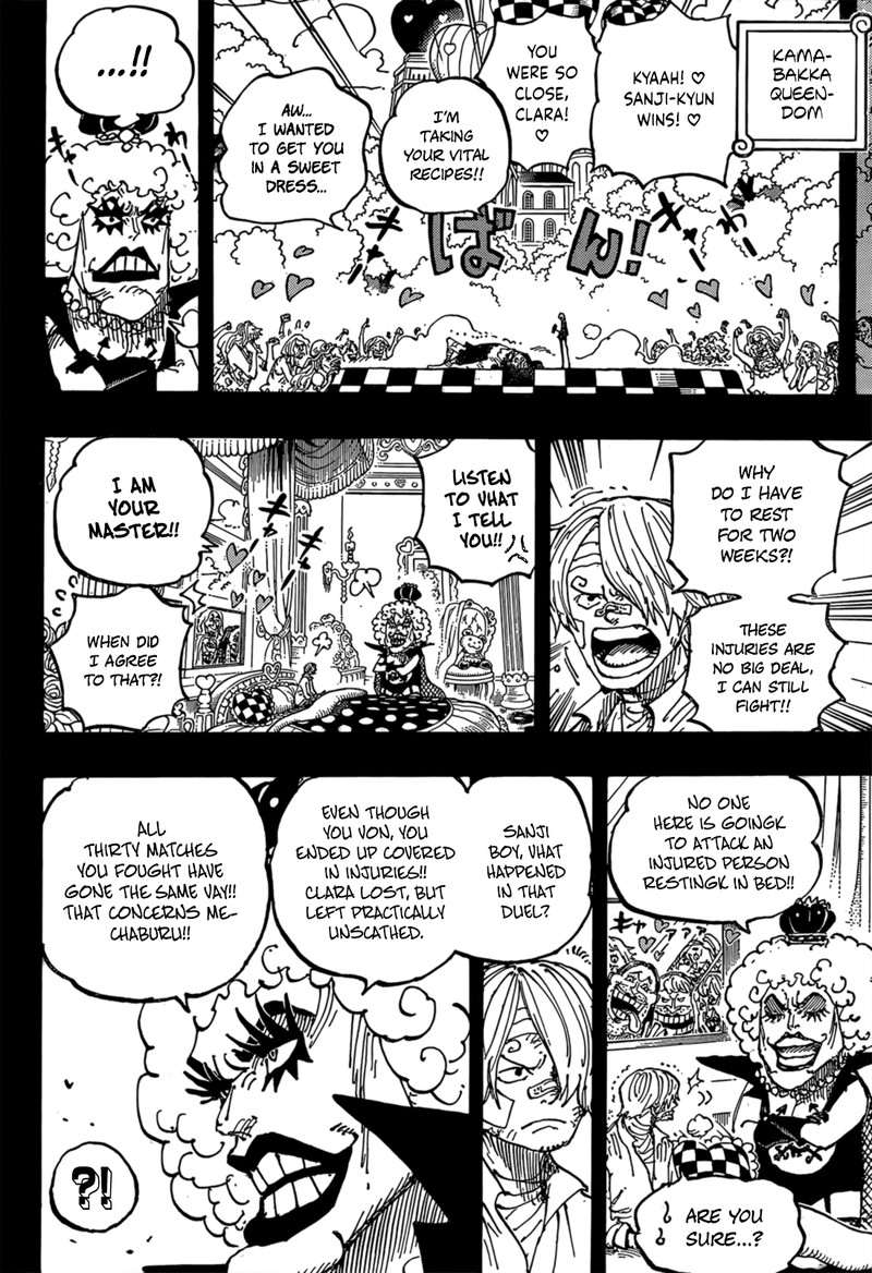 One Piece, Chapter 1196 - The worthless love of someone with a death wish image 12
